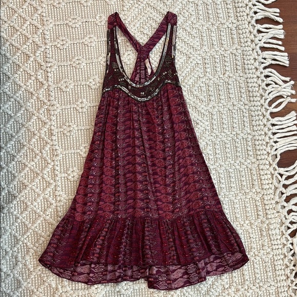 Altar'd State Red Backless Dress - Picture 5 of 7